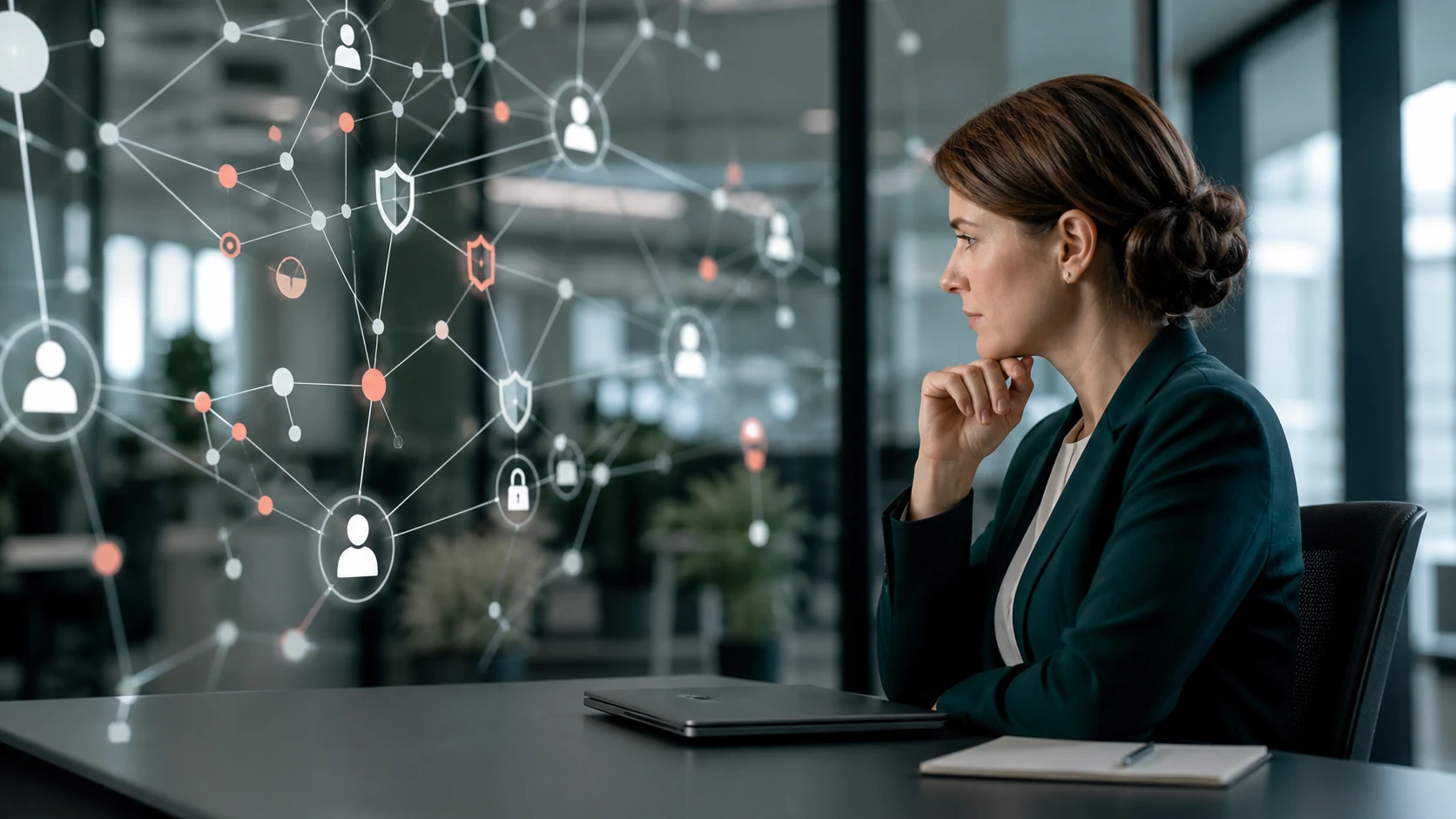 Supervisión humana de inteligencia artificial y protección de datos personales en una empresa